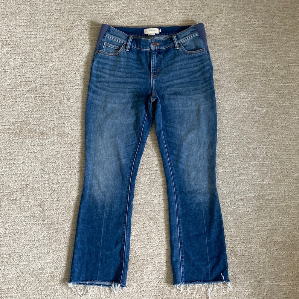 HATCH MATERNITY BOYFRIEND JEANS